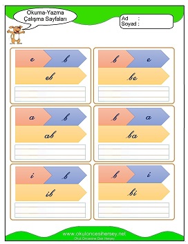 öbüşzç Grubu Çalışma Sayfaları